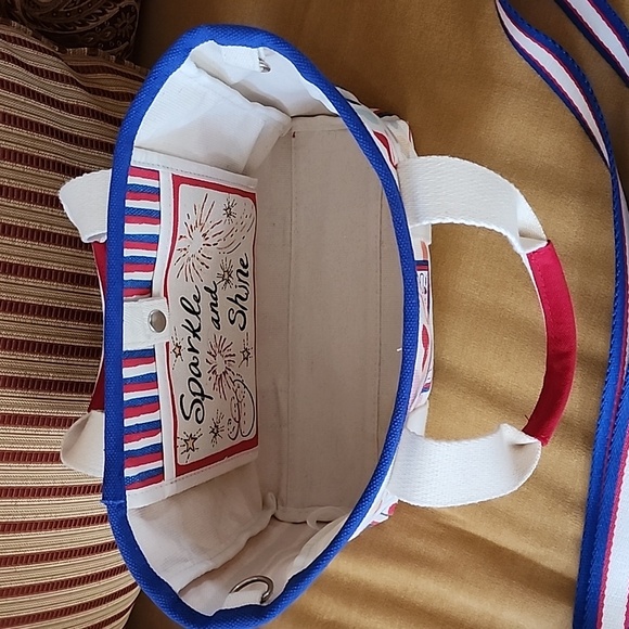 BRIGHTON RED WHITE & YOU MINI TOTE - Picture 2 of 8